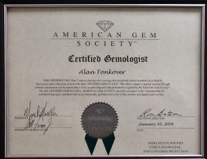 Certified Gemologist 14